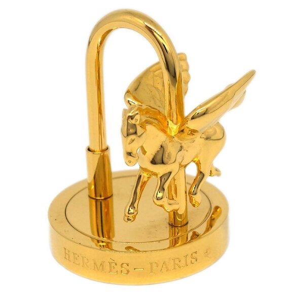 Hermes 2007 Entrez dans la danse! Pegasus Cadena Gold Small Good 165652 - Picture 1 of 4